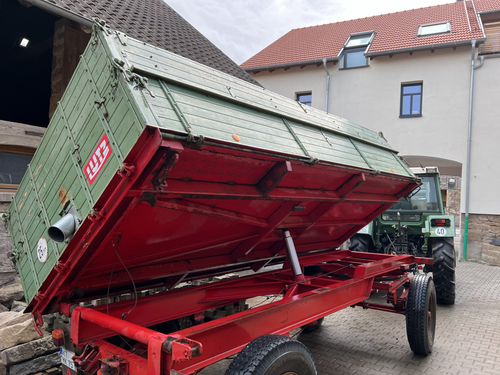 Kipper typu Lutz 8,0 to Ackerwagen, Gebrauchtmaschine w Prichsenstadt (Zdjęcie 6)