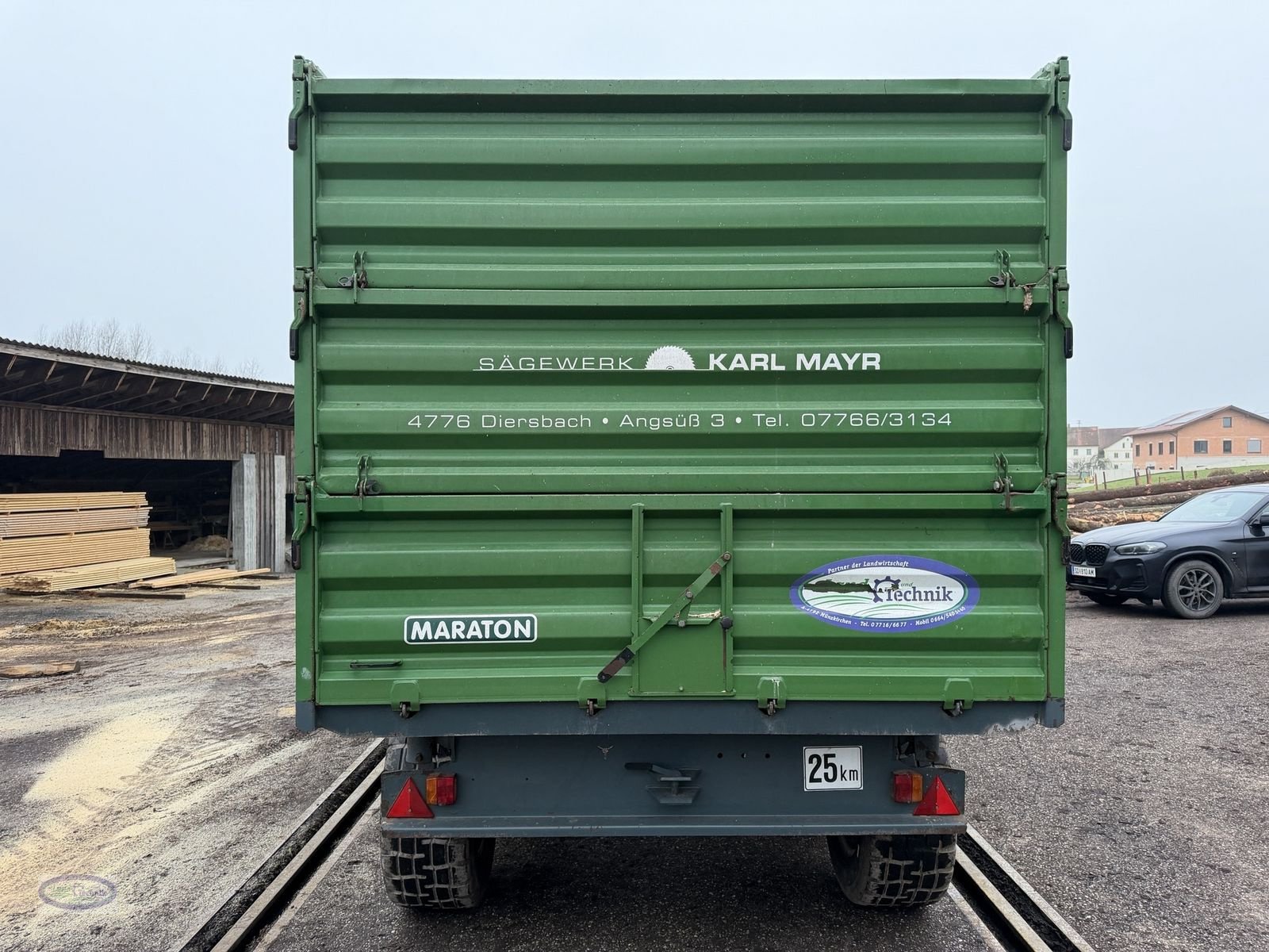 Kipper типа Maraton TDK 12000, Gebrauchtmaschine в Münzkirchen (Фотография 4)