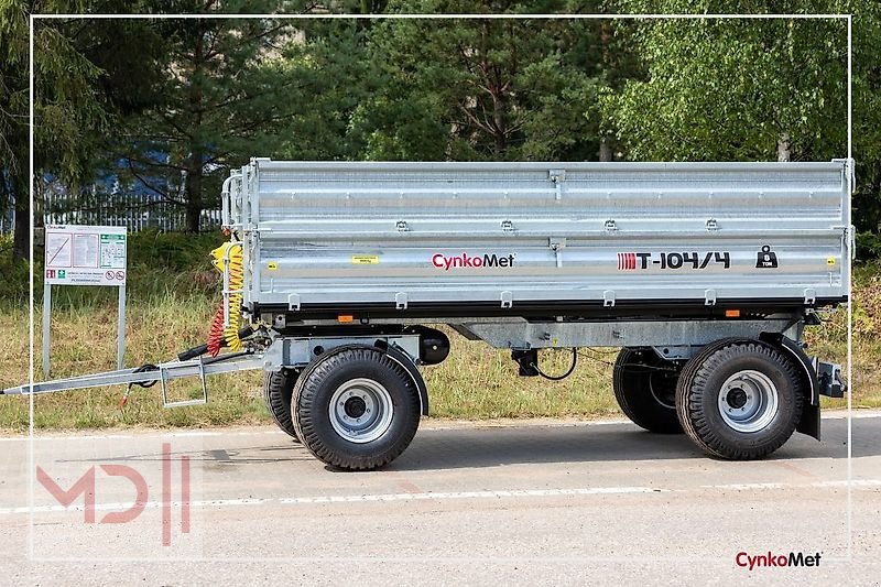 Kipper des Typs MD Landmaschinen CM Zweiachs-Dreiseitenkipper T104/5 11,9T, Neumaschine in Zeven (Bild 2)