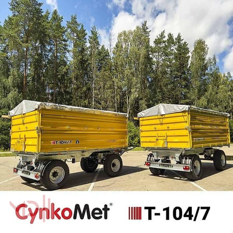 Kipper des Typs MD Landmaschinen CM Zweiachs-Dreiseitenkipper T104/7 16T, Neumaschine in Zeven (Bild 8)