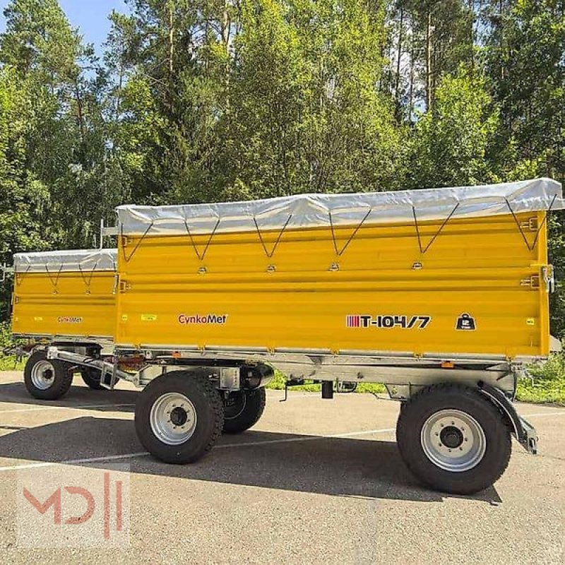 Kipper des Typs MD Landmaschinen CM Zweiachs-Dreiseitenkipper T104/7 16T, Neumaschine in Zeven (Bild 9)