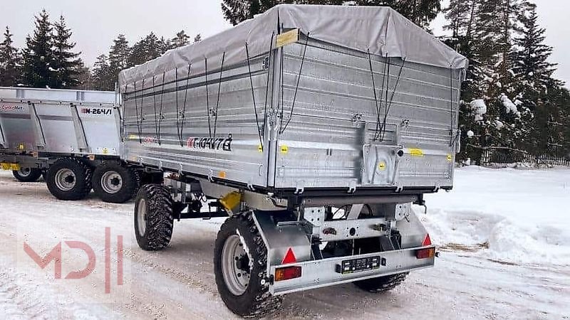 Kipper des Typs MD Landmaschinen CM Zweiachs-Dreiseitenkipper T104/7 16T, Neumaschine in Zeven (Bild 2)