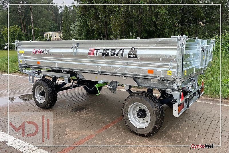 Kipper des Typs MD Landmaschinen CM Zweiachs-Dreiseitenkipper T169/1 8,4T, Neumaschine in Zeven (Bild 7)