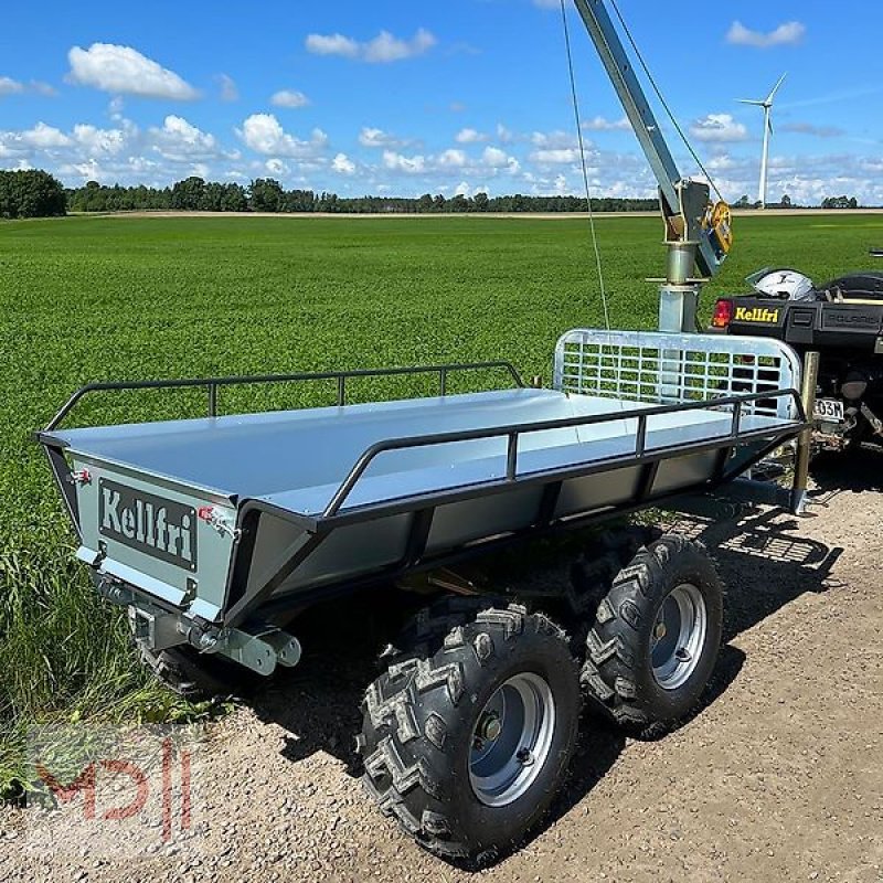 Kipper des Typs MD Landmaschinen Kellfri Kipp- und Forstanhänger Quad PRO Tower2, Neumaschine in Zeven (Bild 1)