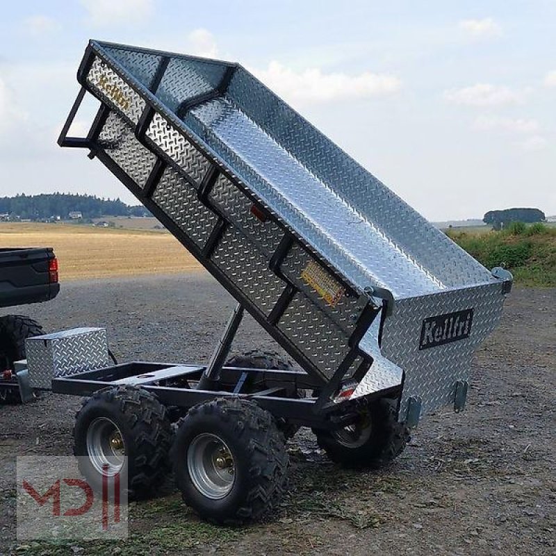 Kipper des Typs MD Landmaschinen Kellfri Kippanhänger Quad 1420 kg mit elektrohydraulischer Kippfunktion, Neumaschine in Zeven (Bild 8)