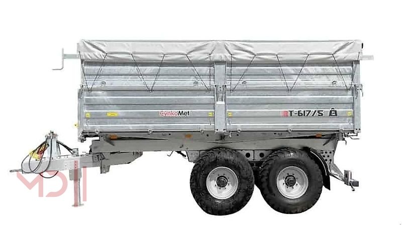 Kipper des Typs MD Landmaschinen MD CM Tandem-Dreiseitenkipper T617/5 21T, Neumaschine in Zeven (Bild 2)