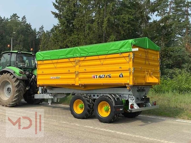 Kipper des Typs MD Landmaschinen MD CM Tandem-Dreiseitenkipper T617/5 21T, Neumaschine in Zeven (Bild 1)