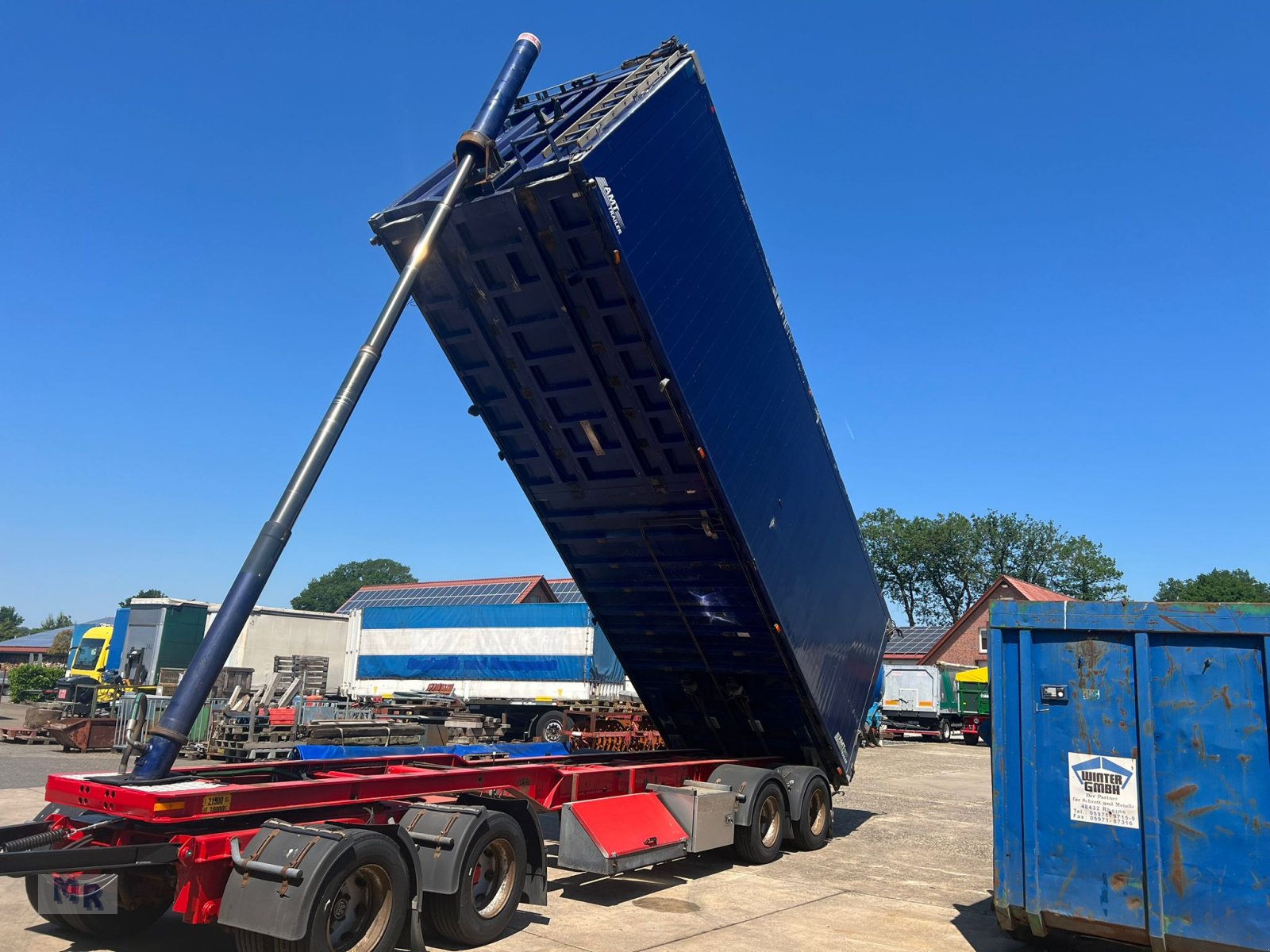 Kipper des Typs MDTK 58m² Heckkipper DE Zulassung Tüv Neu Interne Nr. 3673, Gebrauchtmaschine in Greven (Bild 10)