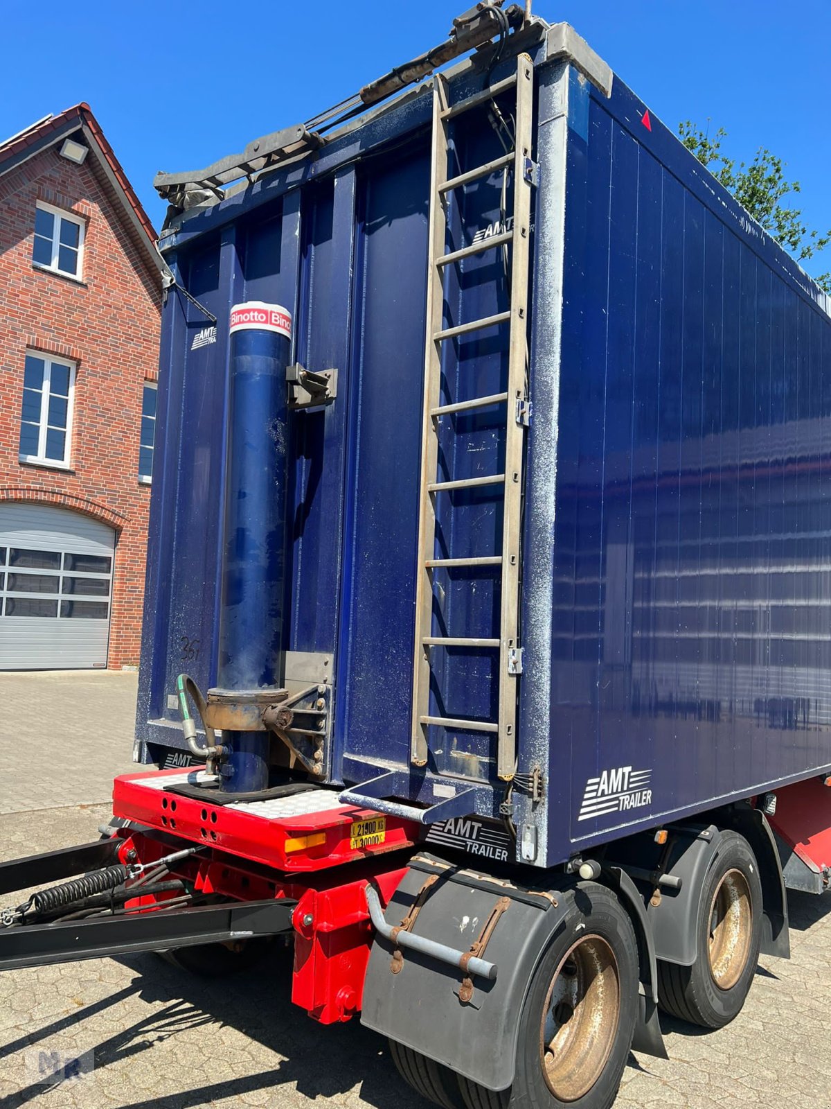 Kipper типа MDTK 58m² Heckkipper DE Zulassung Tüv Neu Interne Nr. 3673, Gebrauchtmaschine в Greven (Фотография 9)