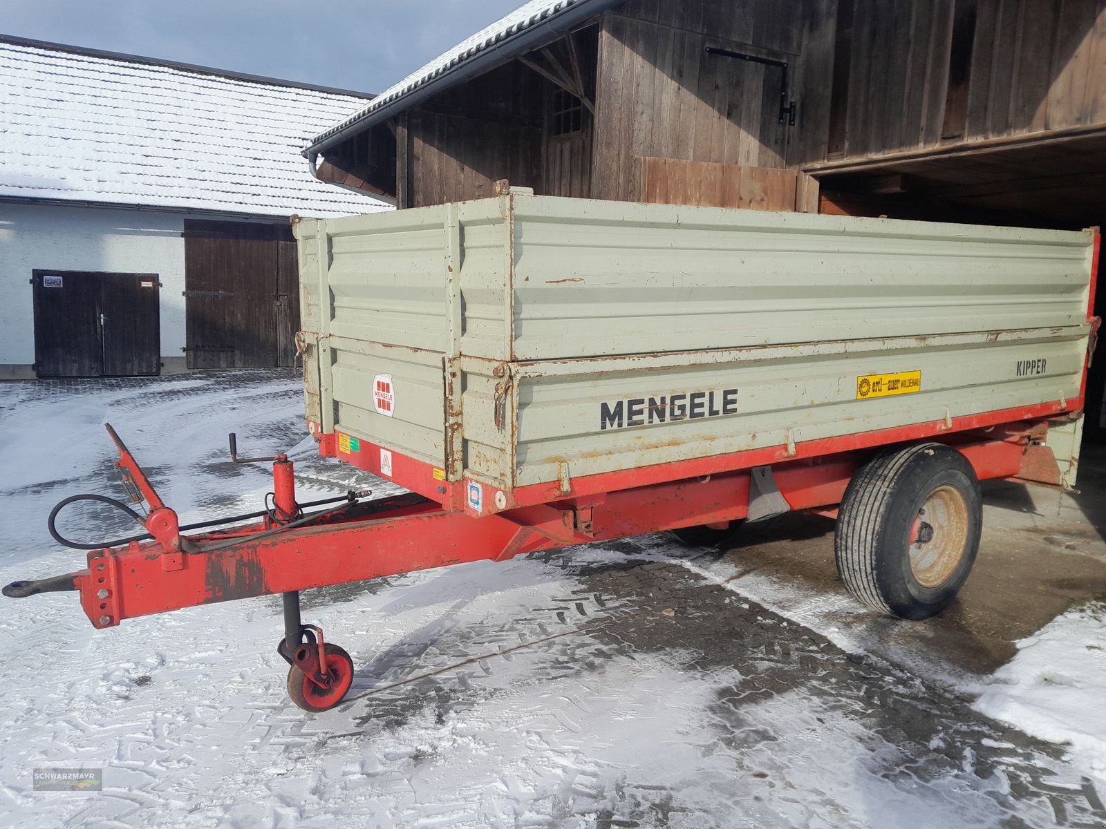 Kipper от тип Mengele MK 5 T, Gebrauchtmaschine в Gampern (Снимка 7)