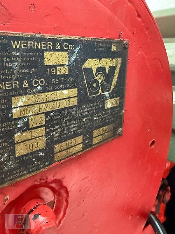 Kipper des Typs Mercedes-Benz 406 Forst Seilwinde Werner Funk Bj. 77 TÜV Kipper Zapfwell, Neumaschine in Fitzen (Bild 10)