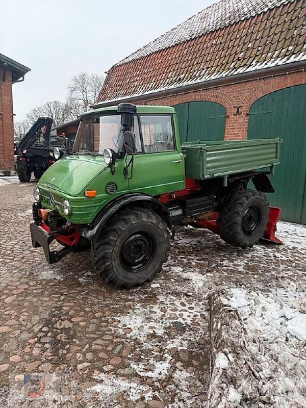 Kipper des Typs Mercedes-Benz 406 Forst Seilwinde Werner Funk Bj. 77 TÜV Kipper Zapfwell, Neumaschine in Fitzen (Bild 2)