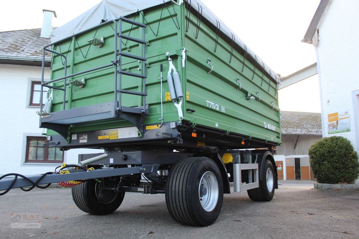 Kipper Türe ait Metal-Fach T 711- 16 to. Zweiachskipper-NEU, Neumaschine içinde Eberschwang (resim 1)