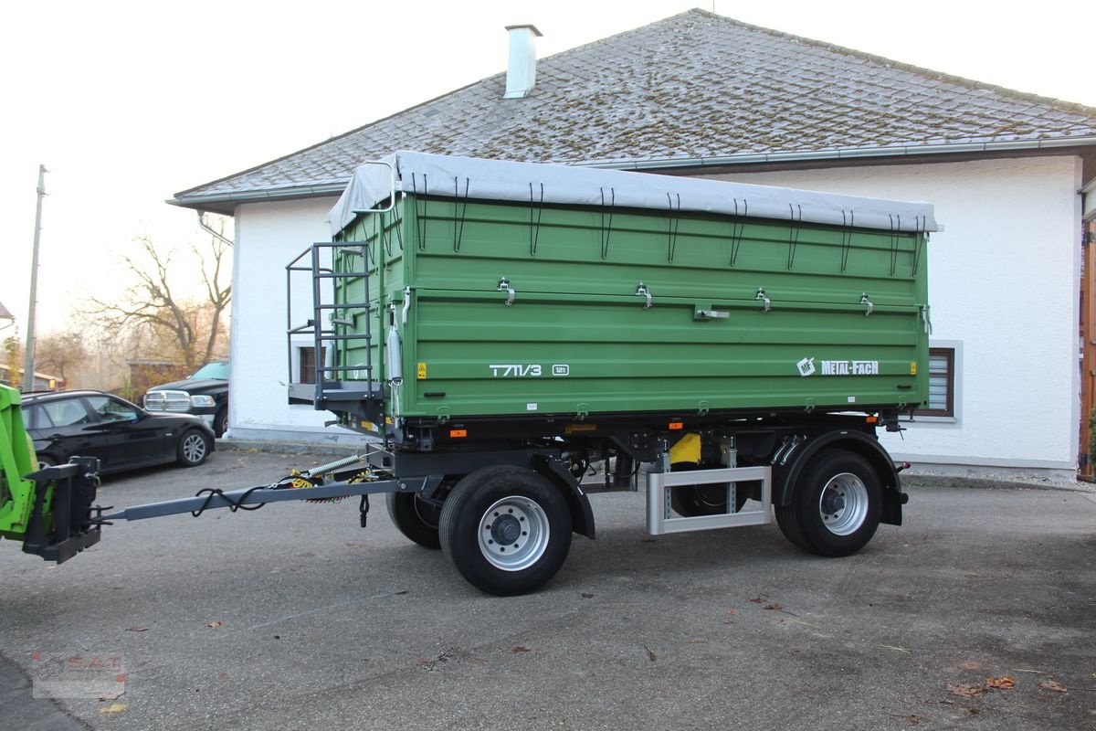 Kipper Türe ait Metal-Fach T 711- 16 to. Zweiachskipper-NEU, Neumaschine içinde Eberschwang (resim 13)