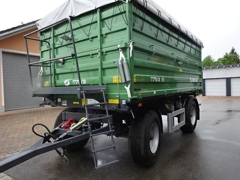Kipper des Typs Metal-Fach T 711-3-GG 16 Tonnen - Toppreis- Rollplane-, Neumaschine in Neureichenau (Bild 4)