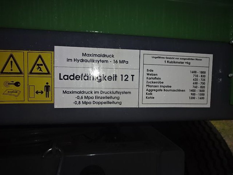 Kipper des Typs Metal-Fach T 711-3-GG 16 Tonnen - Toppreis- Rollplane-, Neumaschine in Neureichenau (Bild 20)