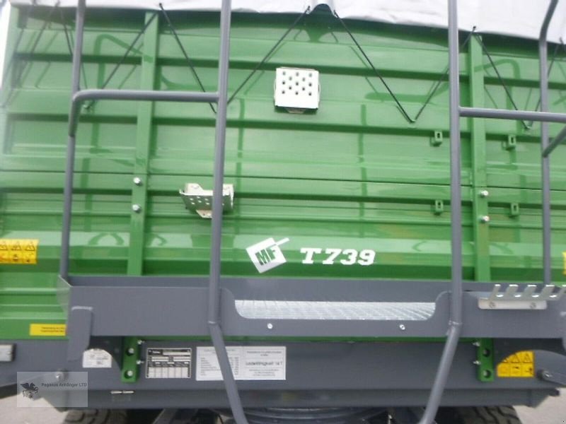 Kipper des Typs Metal-Fach Typ T739 Zweiachsanhänger 18to Bordwandaufsatz, Gebrauchtmaschine in Gevelsberg (Bild 7)