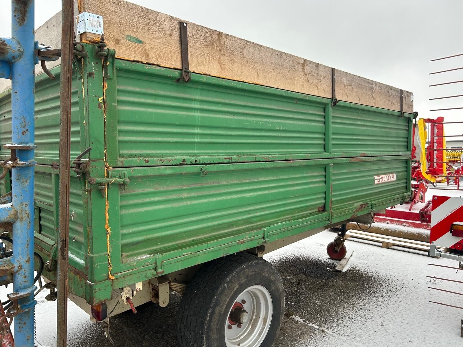 Kipper typu Morawetz Goliath Kipper, Gebrauchtmaschine v Gundertshausen (Obrázek 6)