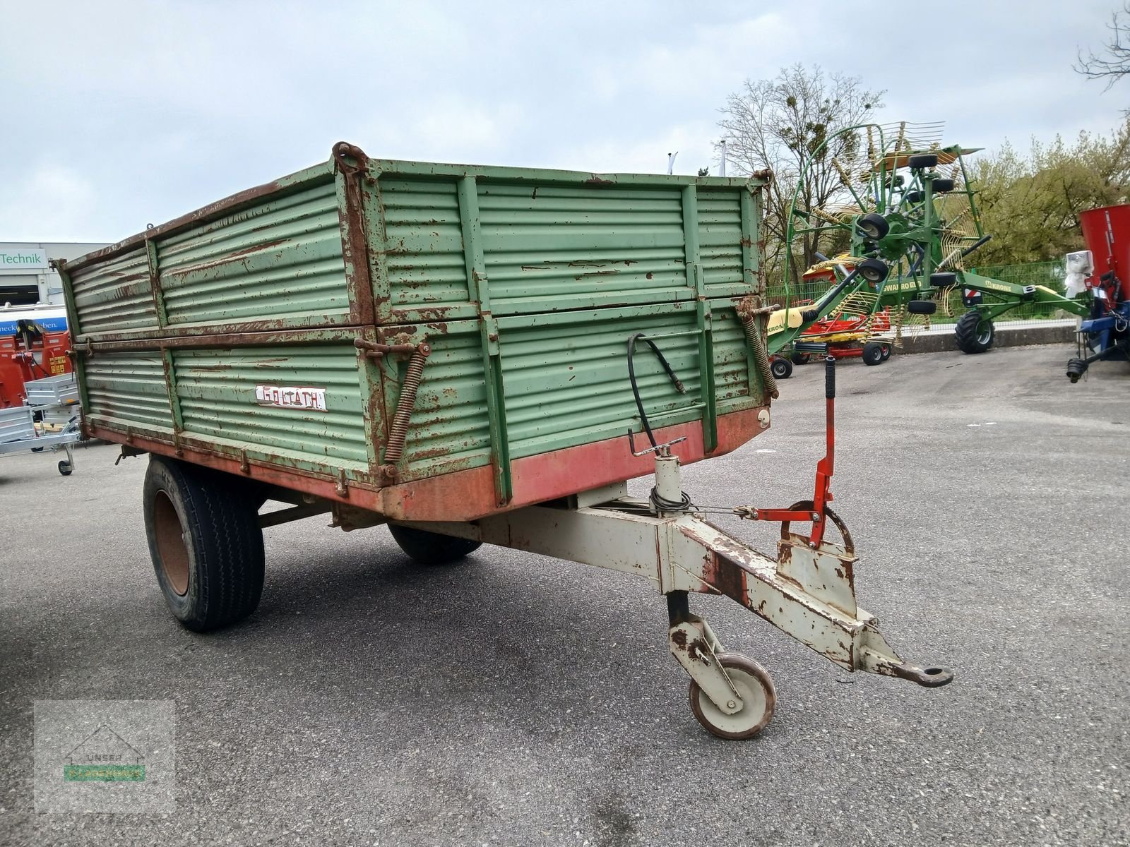 Kipper van het type Morawetz Kipper, Gebrauchtmaschine in Aschbach (Foto 1)