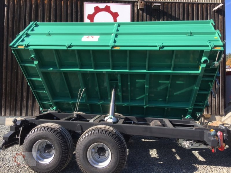 Kipper des Typs MS 13t Druckluft 40 Kmh Hydr. Stützfuß Tandem, Neumaschine in Tiefenbach (Bild 5)