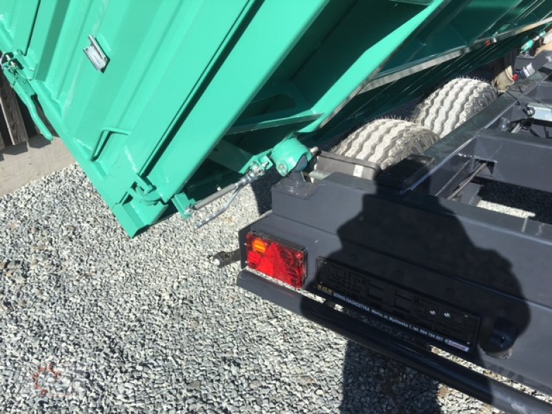 Kipper typu MS 13t Druckluft 40 Kmh Hydr. Stützfuß Tandem, Neumaschine w Tiefenbach (Zdjęcie 9)