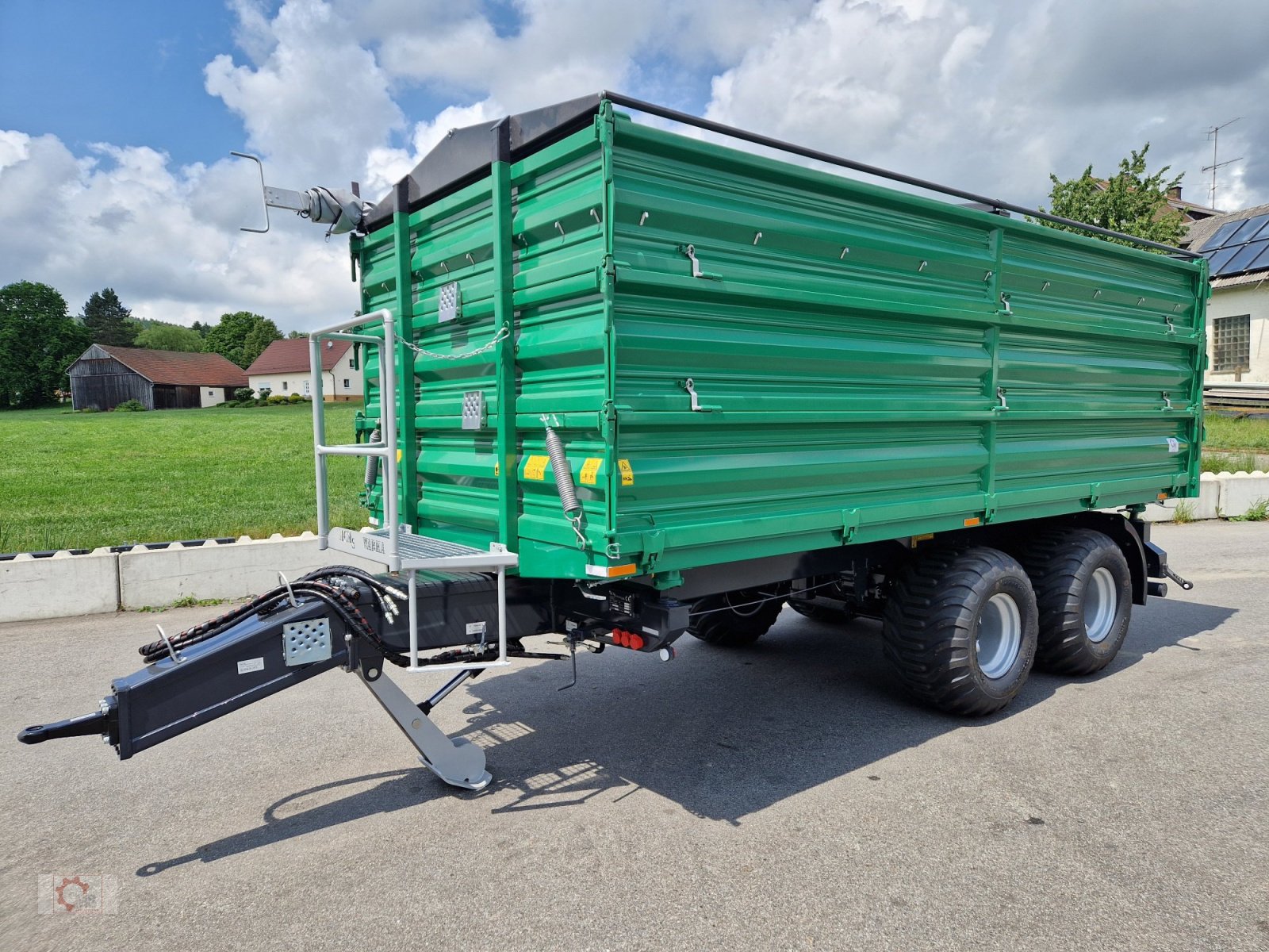 Kipper του τύπου MS 16t Druckluft LED 40km/h Hydr. Stützfuß Tandem, Neumaschine σε Tiefenbach (Φωτογραφία 1)