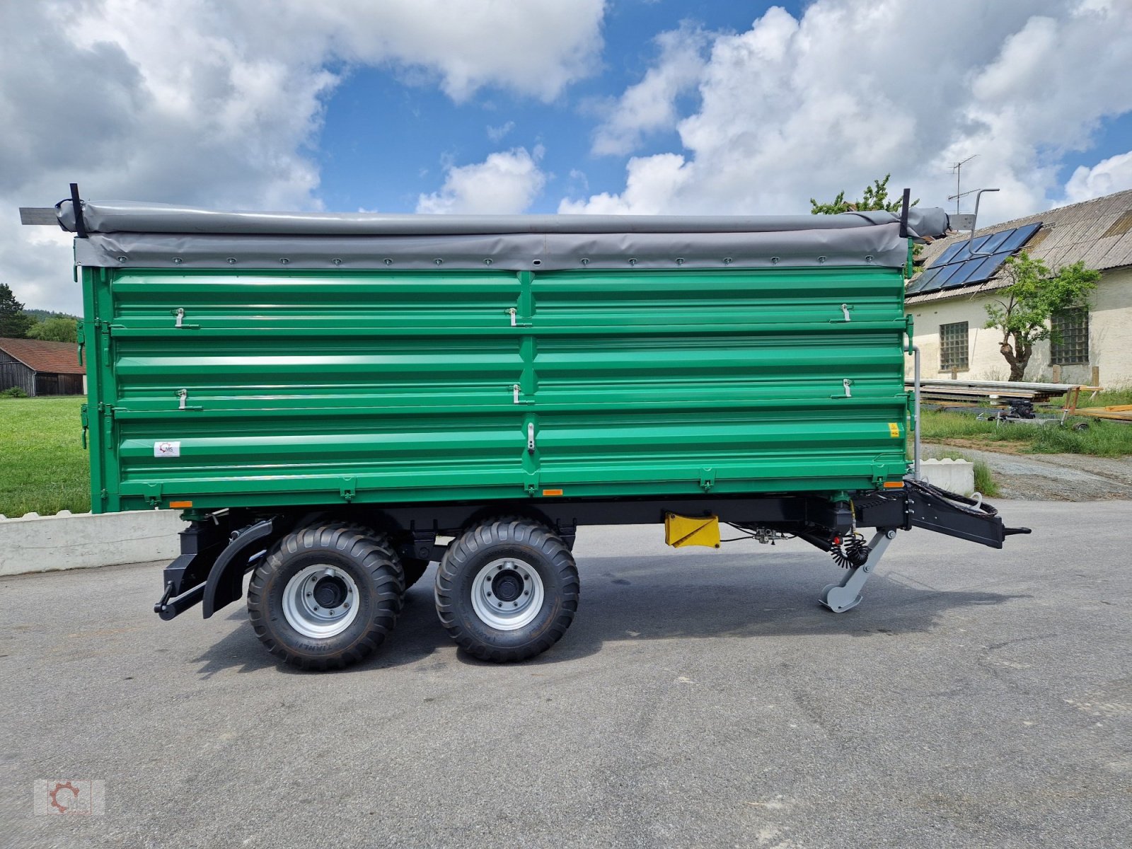 Kipper του τύπου MS 16t Druckluft LED 40km/h Hydr. Stützfuß Tandem, Neumaschine σε Tiefenbach (Φωτογραφία 3)