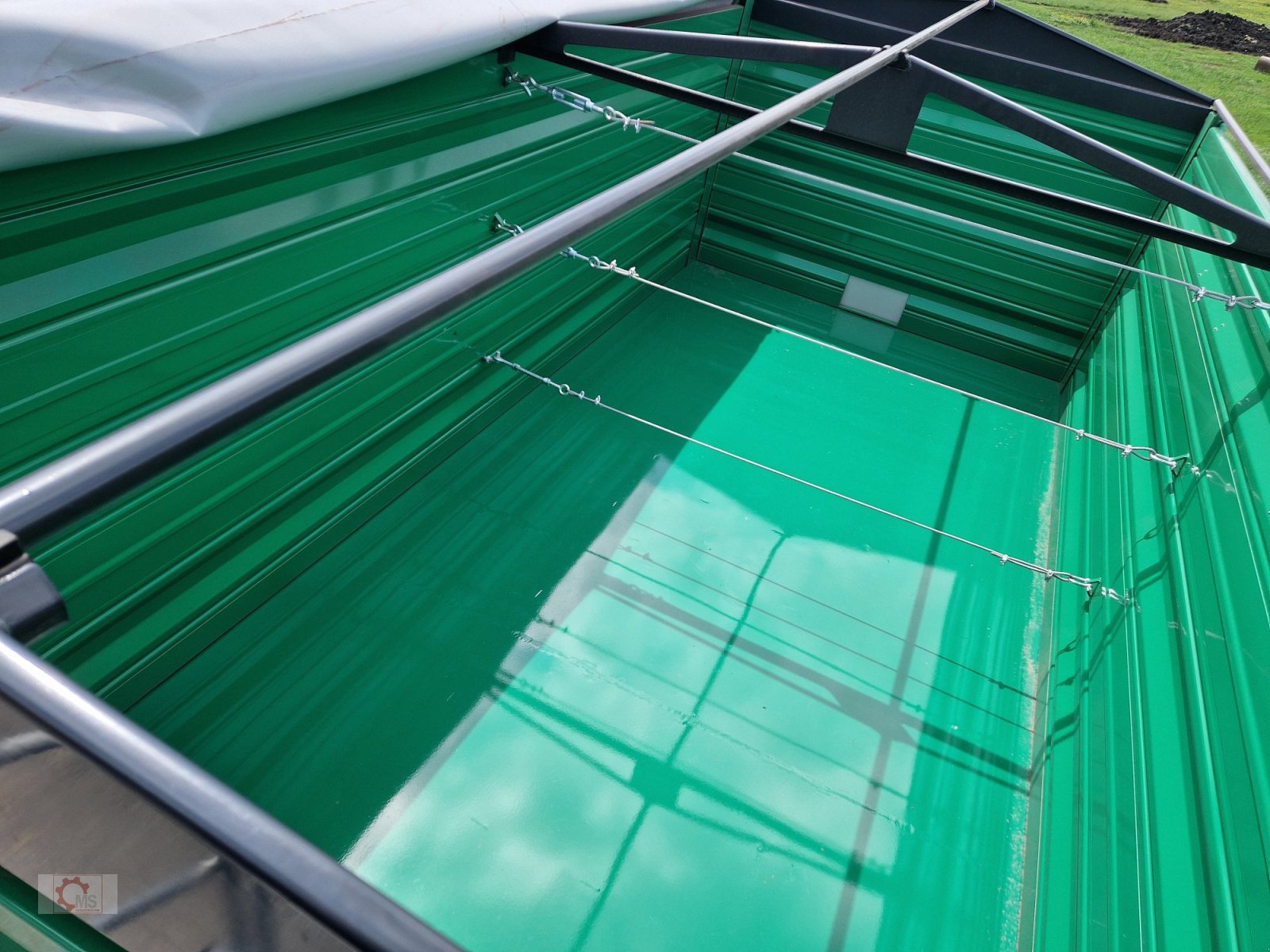 Kipper του τύπου MS 16t Druckluft LED 40km/h Hydr. Stützfuß Tandem, Neumaschine σε Tiefenbach (Φωτογραφία 15)