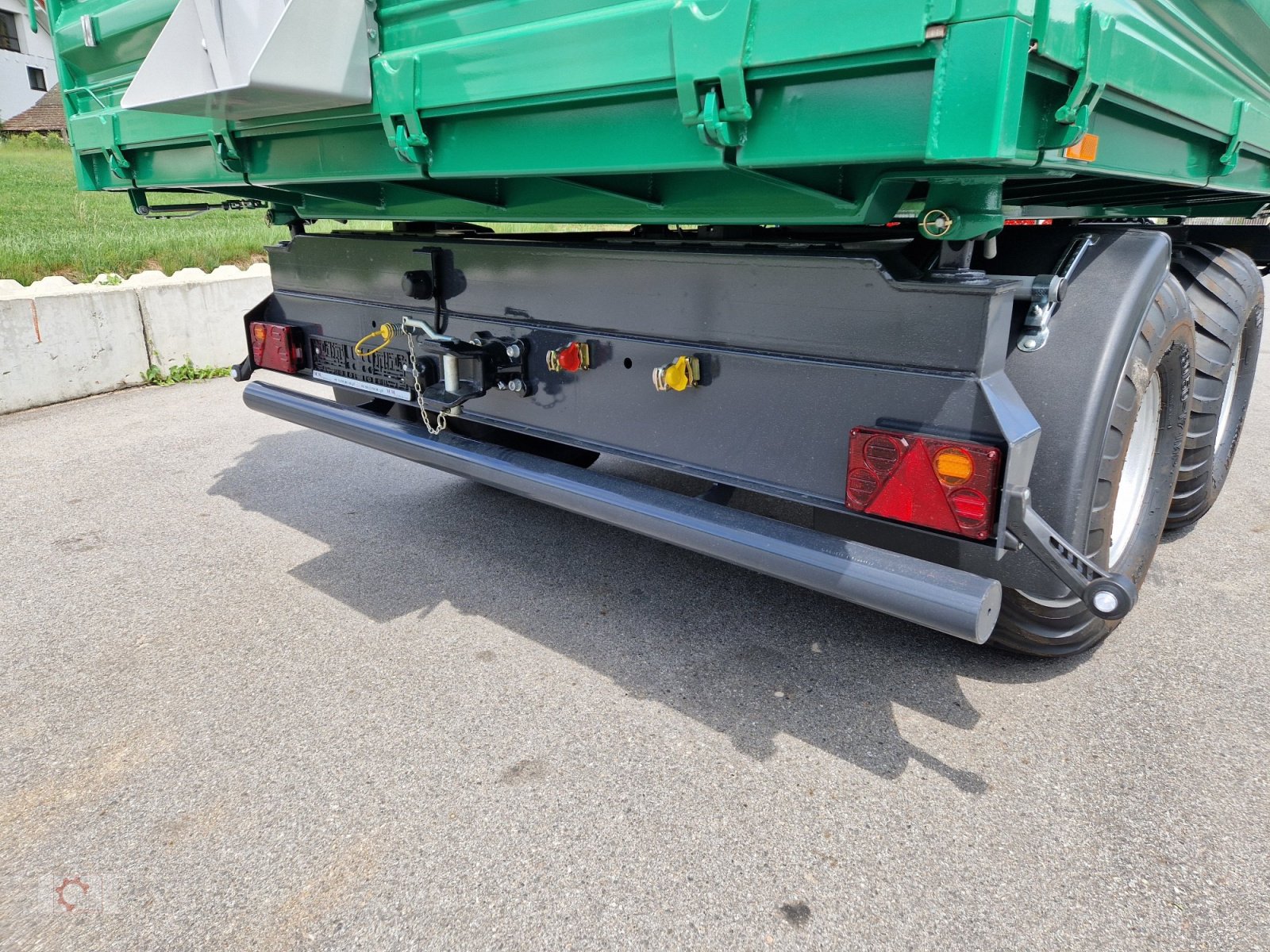 Kipper του τύπου MS 16t Druckluft LED 40km/h Hydr. Stützfuß Tandem, Neumaschine σε Tiefenbach (Φωτογραφία 18)