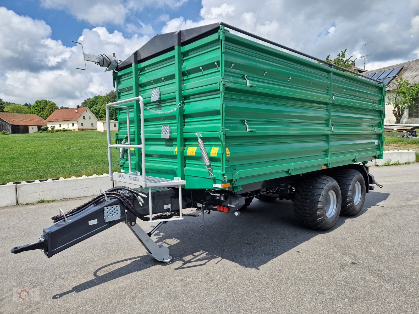 Kipper του τύπου MS 16t Druckluft LED 40km/h Hydr. Stützfuß Tandem, Neumaschine σε Tiefenbach (Φωτογραφία 21)