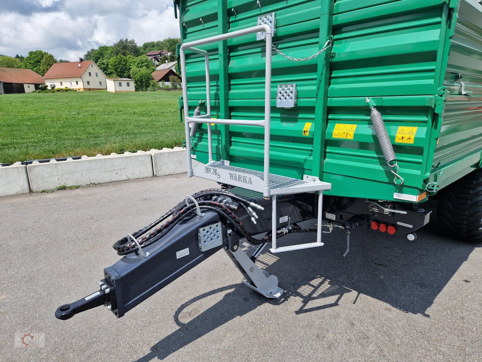 Kipper του τύπου MS 16t Druckluft LED 40km/h Hydr. Stützfuß Tandem, Neumaschine σε Tiefenbach (Φωτογραφία 22)