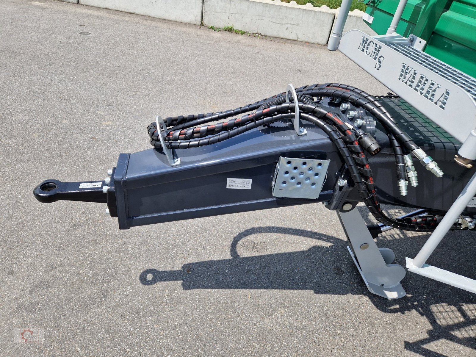 Kipper του τύπου MS 16t Druckluft LED 40km/h Hydr. Stützfuß Tandem, Neumaschine σε Tiefenbach (Φωτογραφία 23)