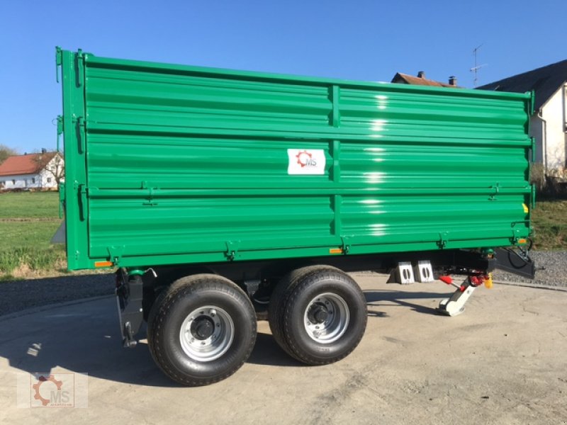 Kipper of the type MS 16t Druckluft LED 40km/h Hydr. Stützfuß Tandem, Neumaschine in Tiefenbach (Picture 3)