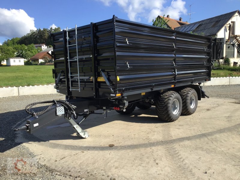 Kipper typu MS 16t Druckluft LED 40km/h Hydr. Stützfuß Tandem, Neumaschine v Tiefenbach (Obrázek 1)