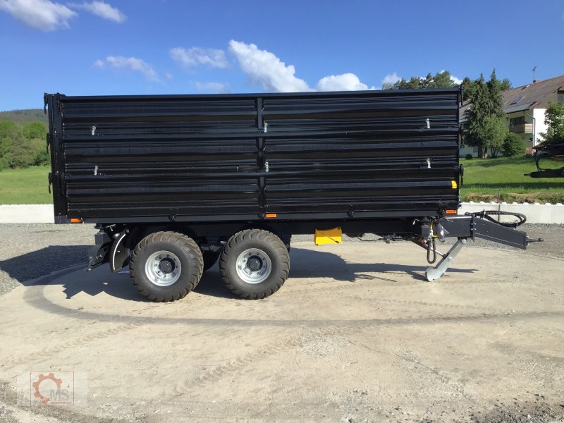 Kipper typu MS 16t Druckluft LED 40km/h Hydr. Stützfuß Tandem, Neumaschine v Tiefenbach