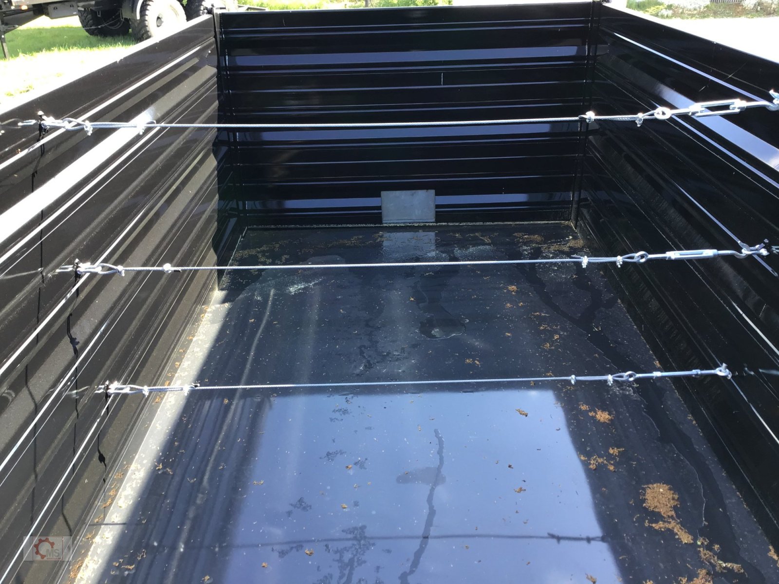 Kipper от тип MS 16t Druckluft LED 40km/h Hydr. Stützfuß Tandem, Neumaschine в Tiefenbach (Снимка 14)