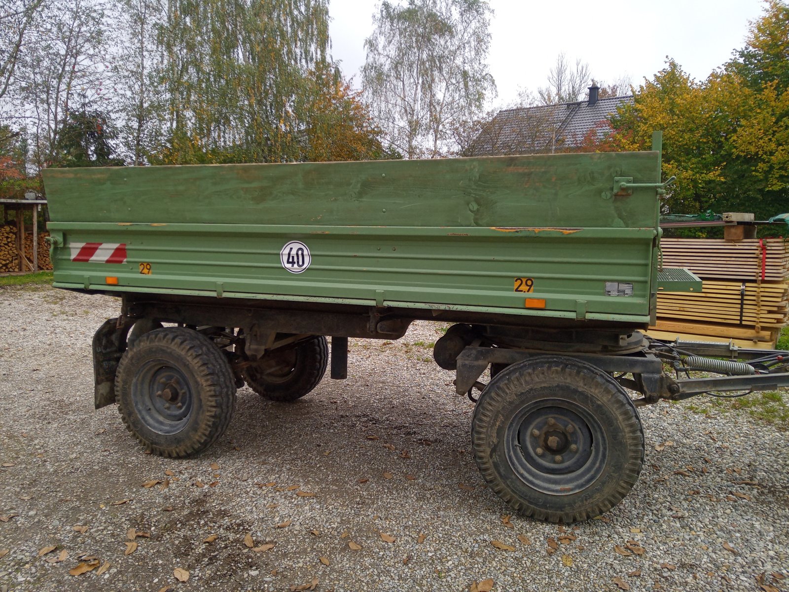 Kipper typu Müller-Mitteltal 2-Achskippper, Gebrauchtmaschine v Purfing (Obrázek 1)