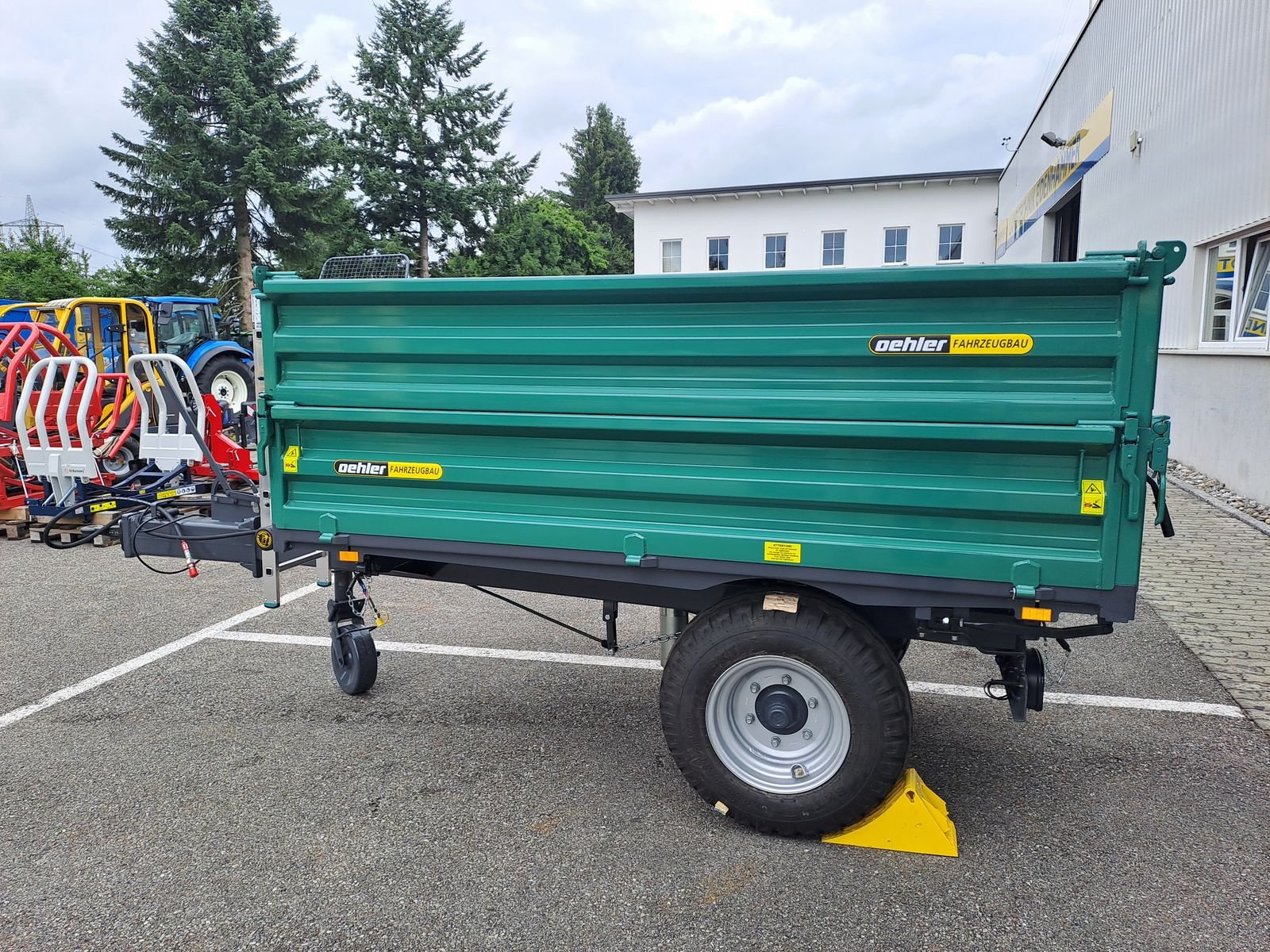 Kipper του τύπου Oehler Öhler Einachs-3-Seitenkipper, Neumaschine σε Burgkirchen (Φωτογραφία 10)