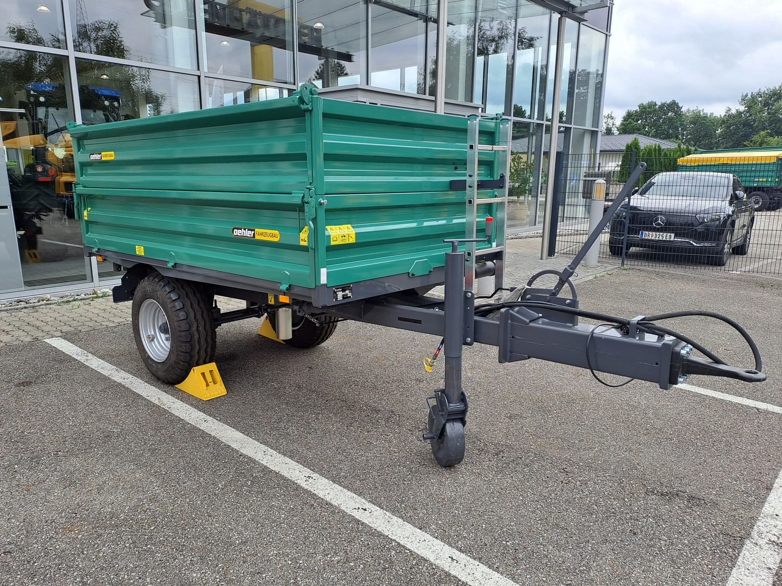 Kipper του τύπου Oehler Öhler Einachs-3-Seitenkipper, Neumaschine σε Burgkirchen (Φωτογραφία 4)