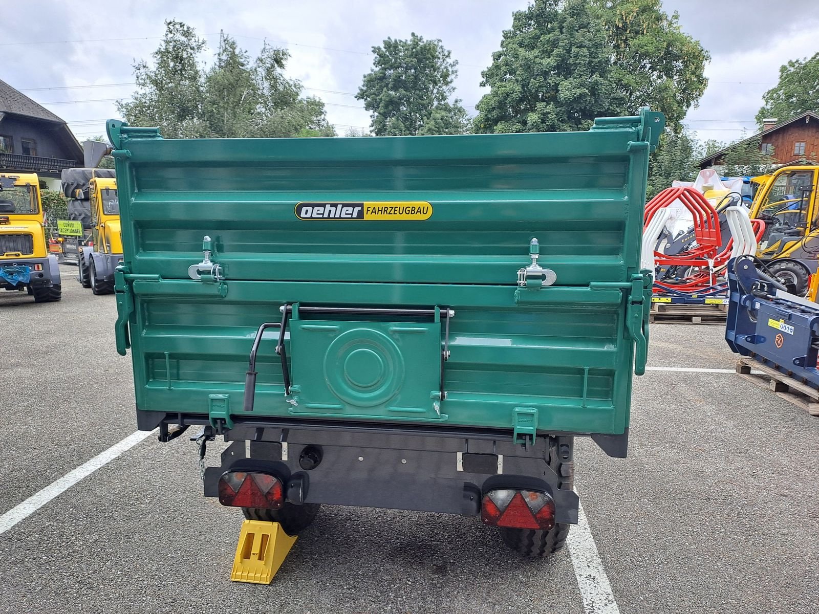 Kipper του τύπου Oehler Öhler Einachs-3-Seitenkipper, Neumaschine σε Burgkirchen (Φωτογραφία 8)