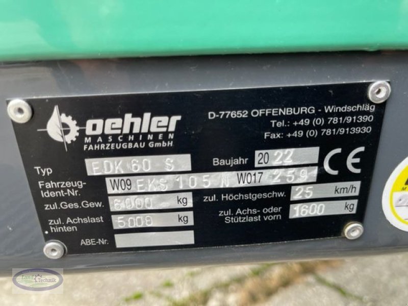 Kipper a típus Oehler EDK 60/S6, Neumaschine ekkor: Münzkirchen (Kép 16)
