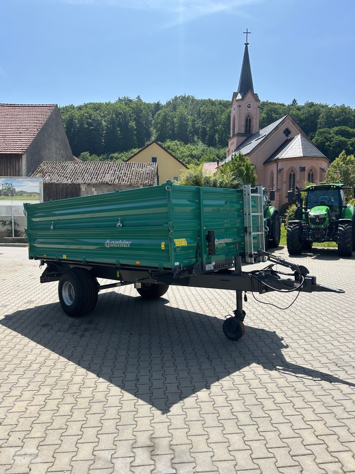 Kipper des Typs Oehler EDK 65 Eco Plus, Neumaschine in Treuchtlingen (Bild 2)