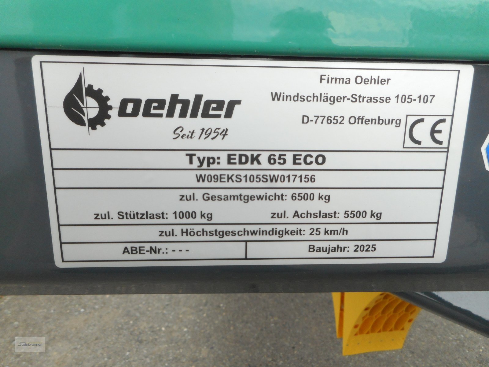 Kipper του τύπου Oehler EDK 65 ECO, Neumaschine σε Wörnitz (Φωτογραφία 13)