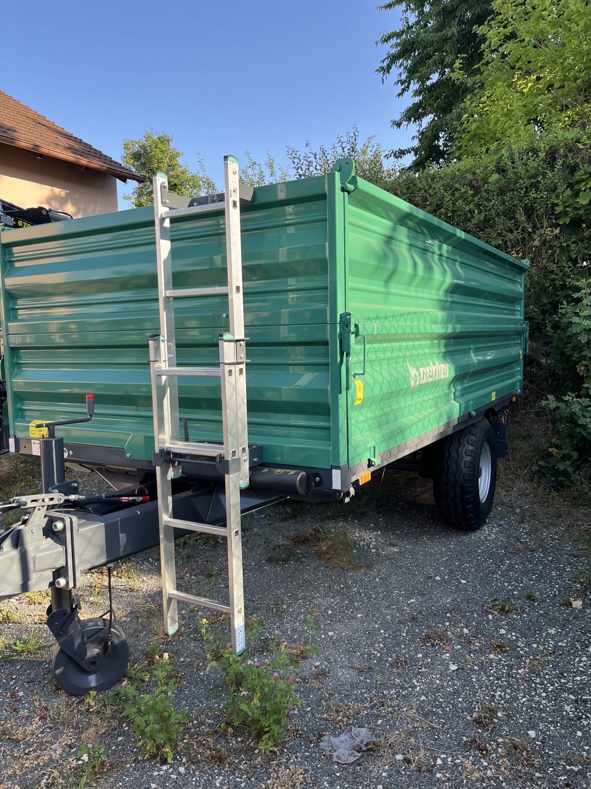 Kipper of the type Oehler EDK 65 ECO, Neumaschine in Hagenbüchach (Picture 4)