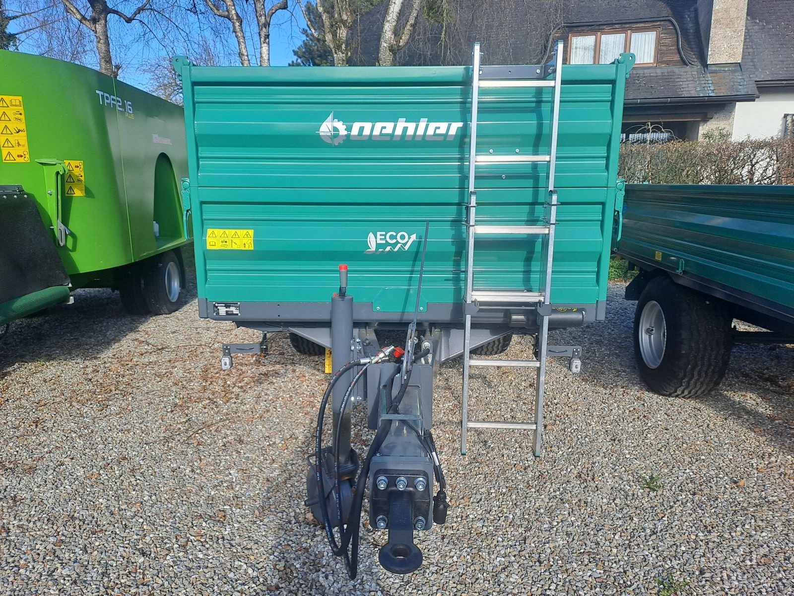 Kipper des Typs Oehler OL EDK 65 ECO, Neumaschine in Burgkirchen (Bild 3)