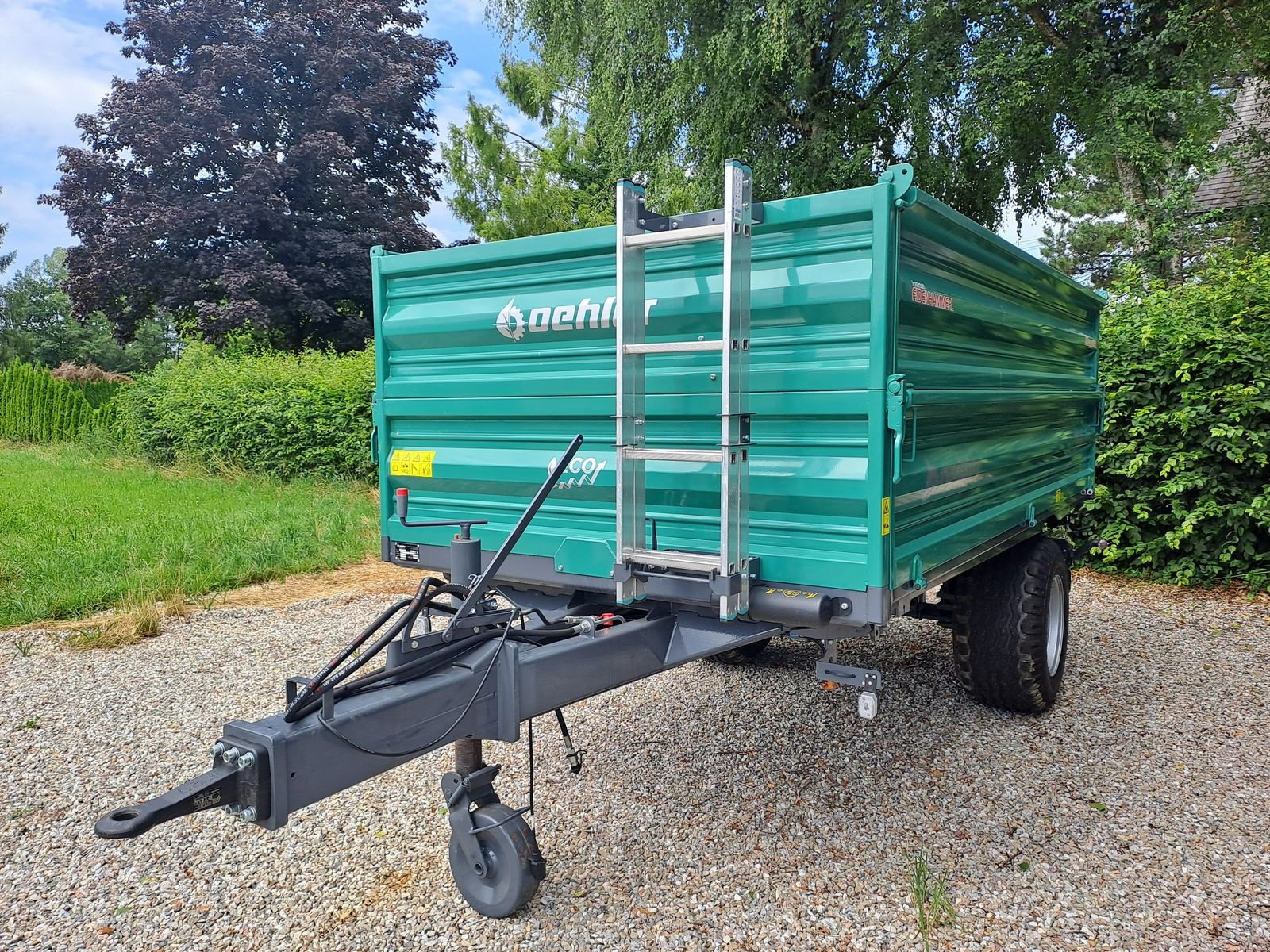 Kipper des Typs Oehler OL EDK 65 ECO, Neumaschine in Burgkirchen (Bild 10)