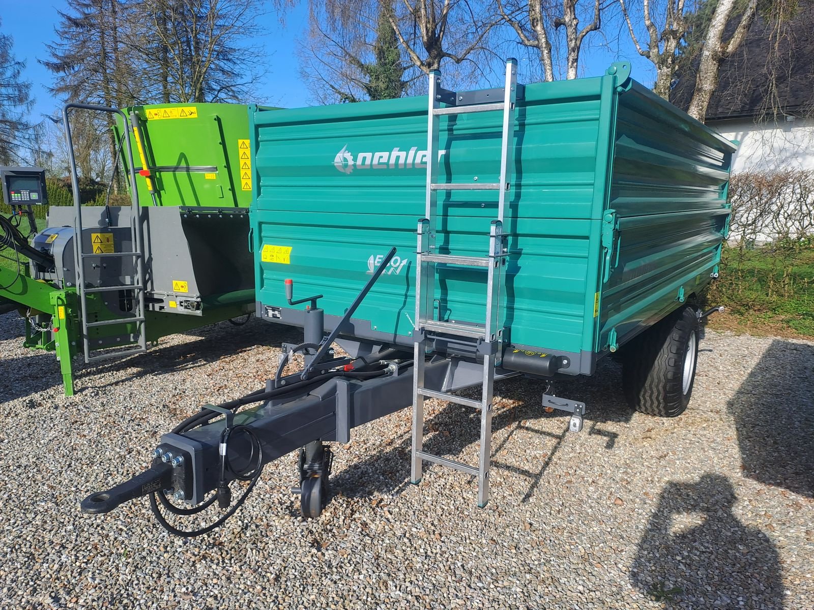 Kipper des Typs Oehler OL EDK 65 ECO, Neumaschine in Burgkirchen (Bild 7)