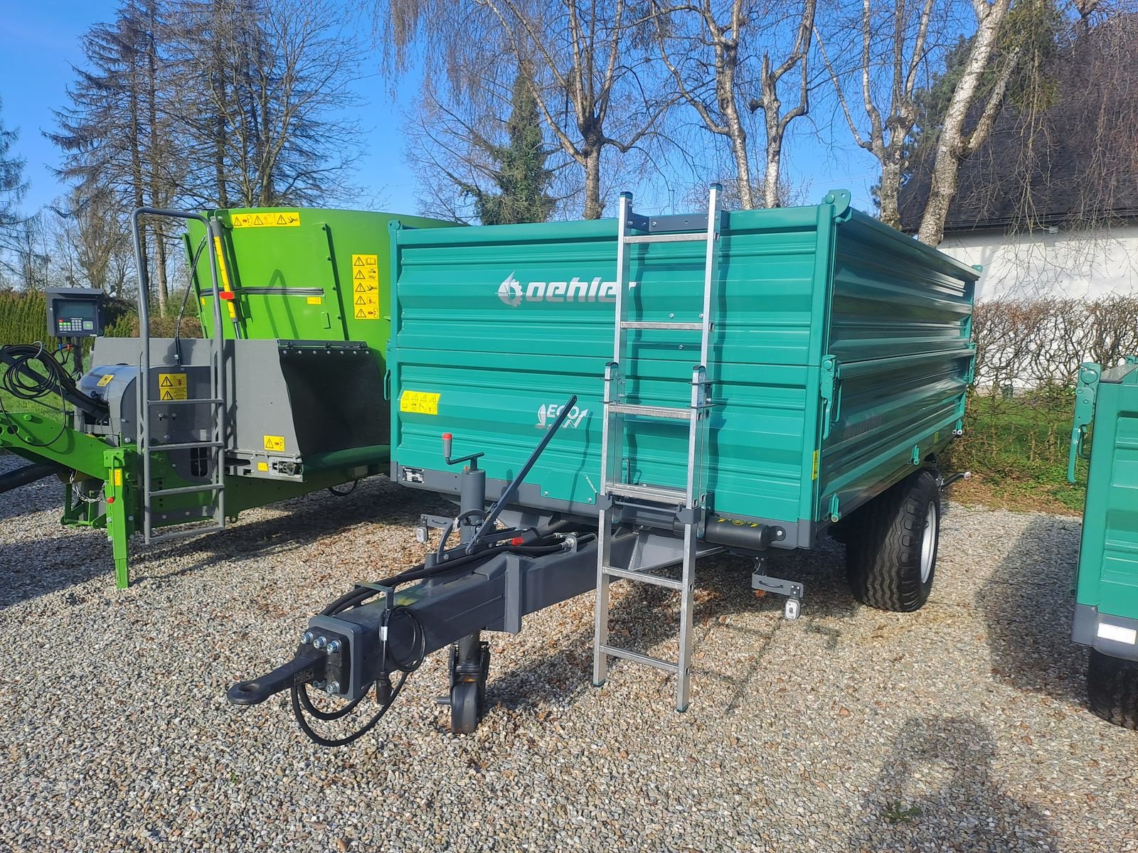 Kipper des Typs Oehler OL EDK 65 ECO, Neumaschine in Burgkirchen (Bild 1)