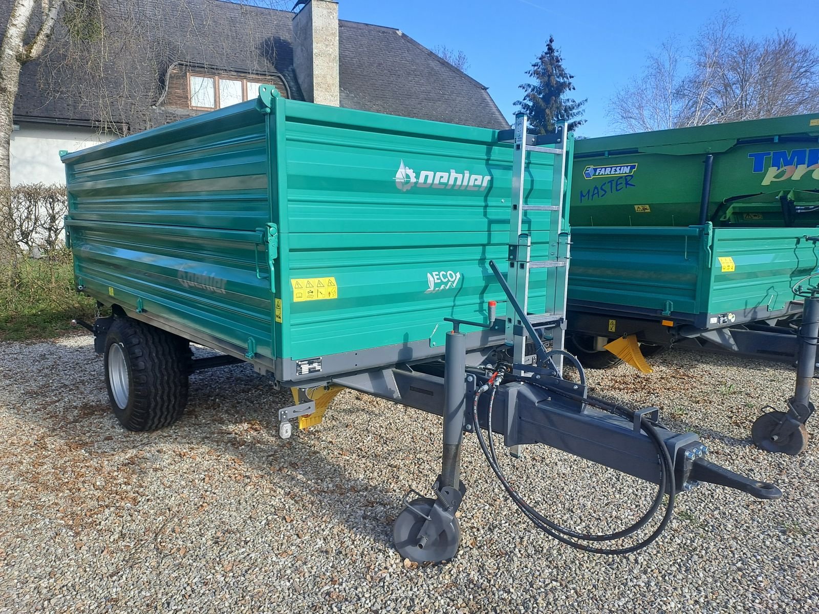 Kipper des Typs Oehler OL EDK 65 ECO, Neumaschine in Burgkirchen (Bild 2)