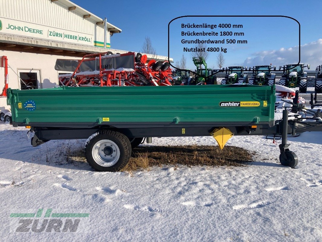 Kipper typu Oehler OL/EDK60S Brücke 4.000x1.800 2, Neumaschine v Inneringen (Obrázek 15)